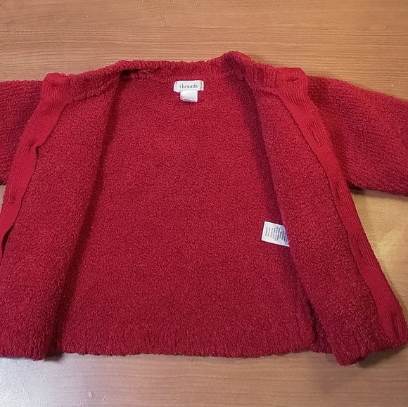 Infant Girl's Red Threads Sweater (3-6M) - Picture 2 of 5